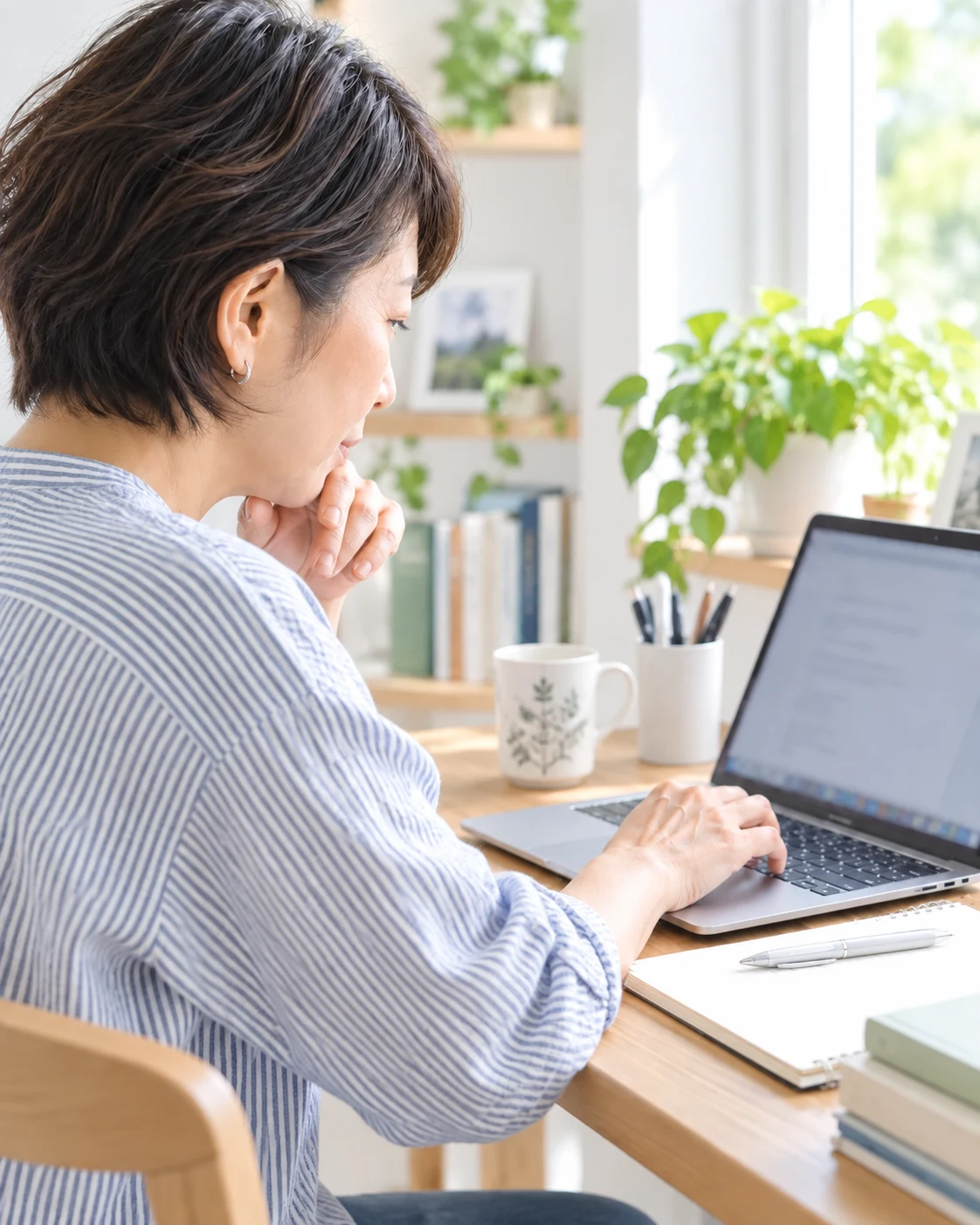 参加者が自分のノートPCで業務に近い演習をする様子